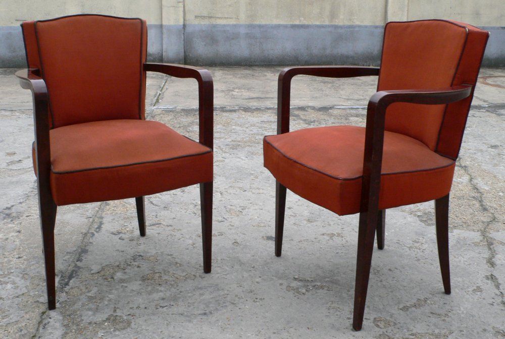 Set of Four Armchairs For Sale 2