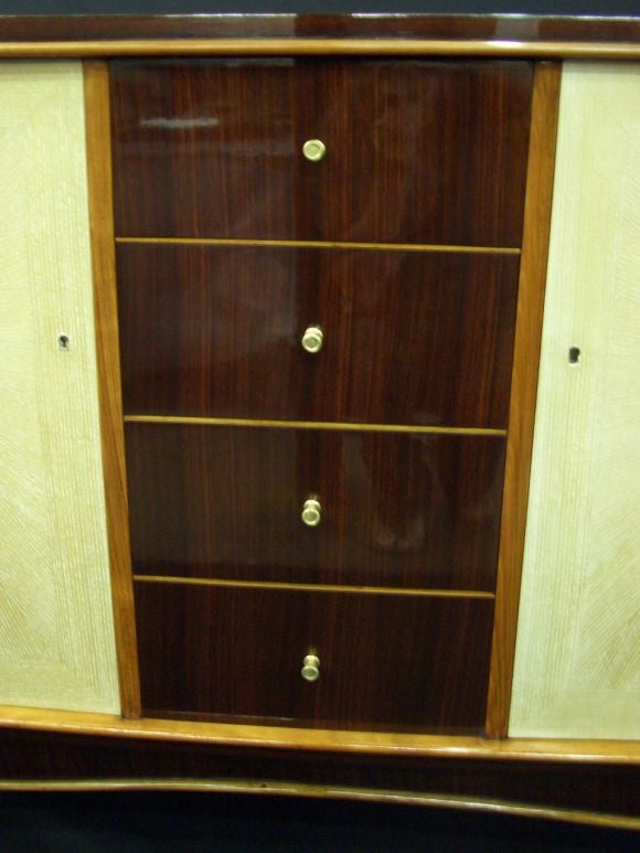 Rosewood and Lime Oak Sideboard