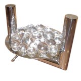 Unusual Glass Ball Table Lamp