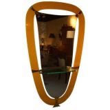 Large Scale Wall Mirror by Fontana Arte