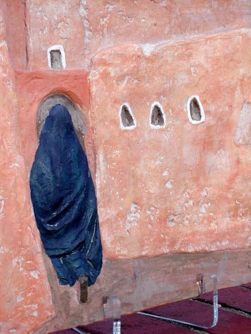 French Terracotta Bas Relief