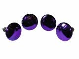 Set of Four Cobalt Blue Mercury Glass Tie Backs