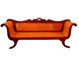 1830s English Colony Mahogany Sofa