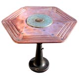 French Copper Top Yacht Table