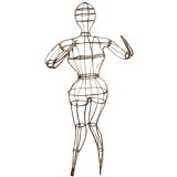 Vintage French Wire Mannequin
