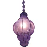 Hand Blown Venetian Glass Chandelier