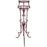 French Art Nouveau Hand Wrought Iron Jardiniere