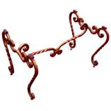 1940s French Gilded Cocktail Table Base