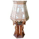 Whimsical Arts and Crafts Table Lamp