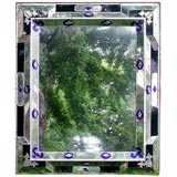 1940s Venetian Glass Mirror