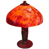 Vintage Handel Peacock Lamp from the collection of LINDA RONSTADT