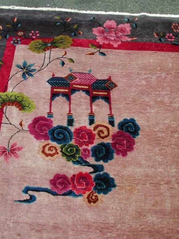 Chinese Art Deco Nichols Rugs from the LINDA RONSTADT COLLECTION 3