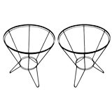 Pair of Mid-Century Table Bases Pair of Mid-Century Table Bases