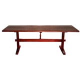 Pine Trestle Dining Table