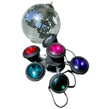 Disco Ball and Strobe Light