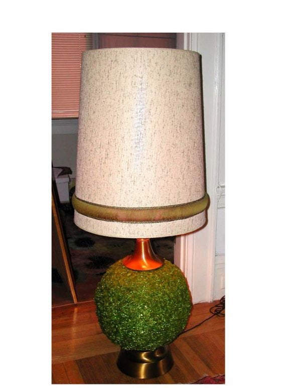 Pair of Giant Palm Springs Table Lamps 2
