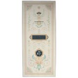 Arabesque and Angel Painted Canvas