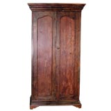 Vintage Mexican Pine Armoire