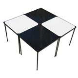 Versatile set of 50s Stacking Tables