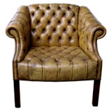 Classic English Chesterfield Chair