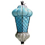Hand Blown Venetian Glass Corset Chandelier