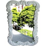 Stunning 1940s Carved Plaster Mirror