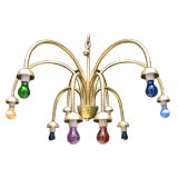 Set of 6 "Fourth of July" 9 Arm Chandeliers