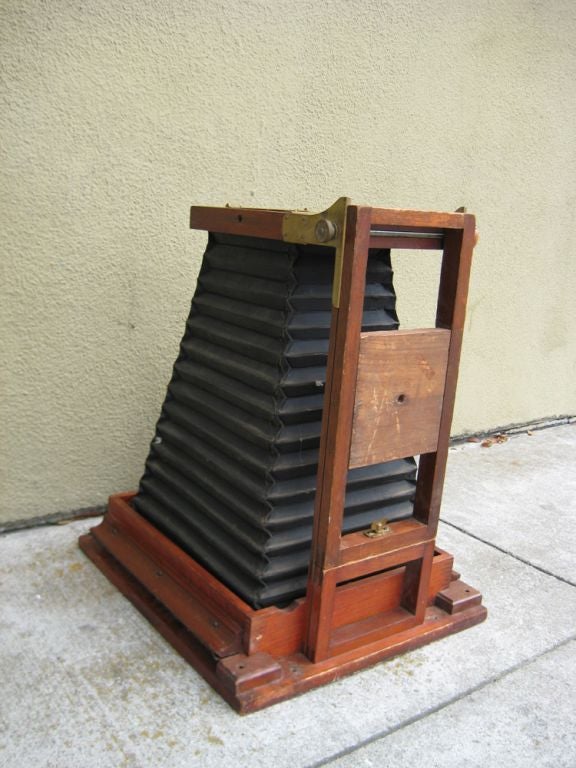 Wood Eastman Kodak Enlarging Camera Table