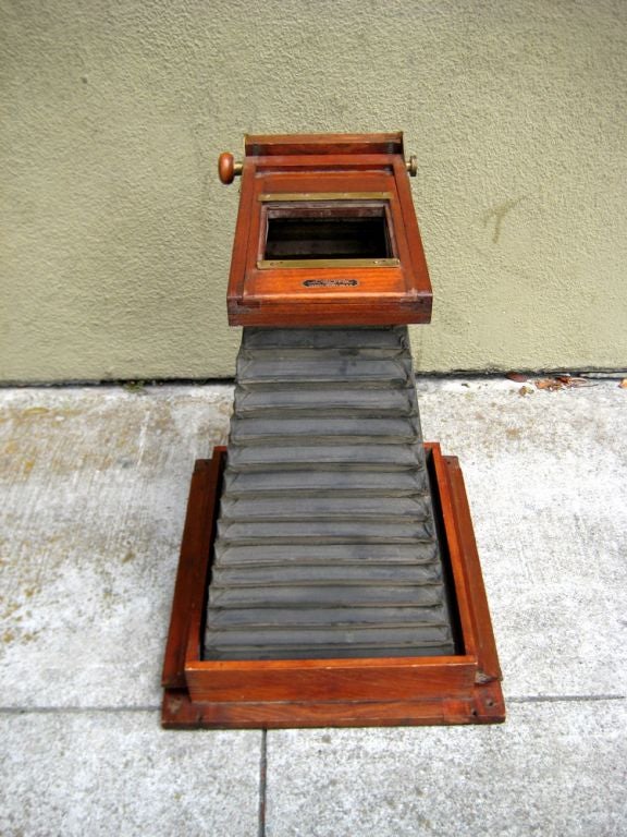 Beautiful Eastman Kodak enlarging camera cum side table.