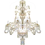 Antique Magnificent 19th century Hand Cut Crystal Chandelier