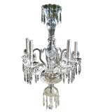 Late 19th cent. Hand Cut Crystal Chandelier