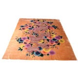 Vintage Art Deco Rug from the Collection of Linda Ronstadt