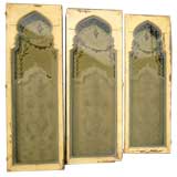 Etched Glass Moroccan Cafe Doors