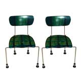 Pair  "Broadway" Chairs by Gaetana Pesce