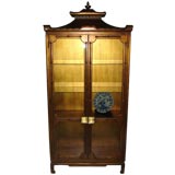 Asian style gilded Curio Cabinet