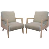 Used Pair fo Arm Chairs by George Sax