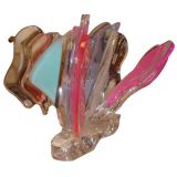 Acrylic sculpture( signed)