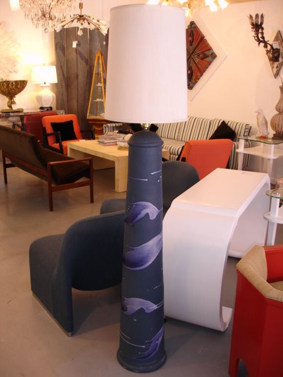 Large Ceramic Floor Lamp
