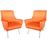 Pair Marco Zanuso Chairs.