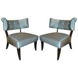Pair of Billy Haines style chairs