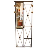 Italian Hall Rack with Mirror Italian Hall Rack with Mirror