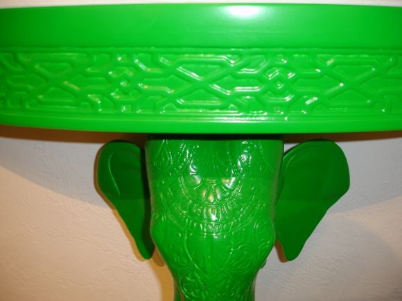 Late 20th Century Pair of elephant consoles
