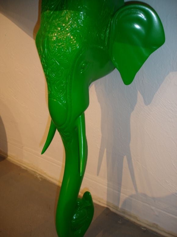 Paint Pair of elephant consoles