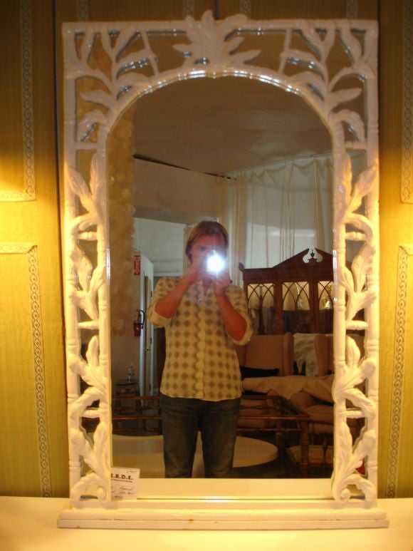 Palm Beach style mirror