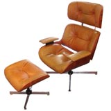 Eames style Lounge Chair and Ottoman