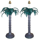 Pair of Palm Tree Table Lmaps