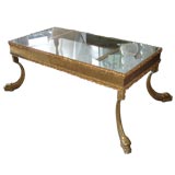 Italian  Brass Coffee Table