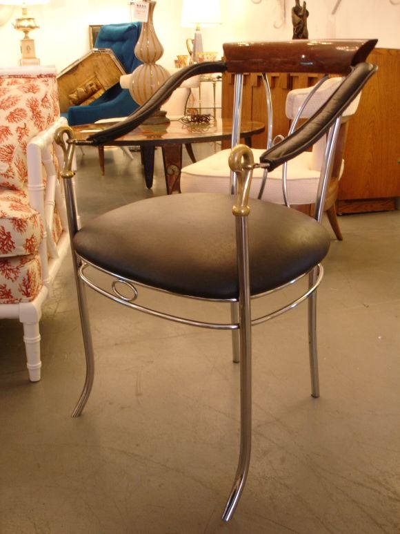 Pair of Neo Classical Arm Chair