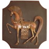 1950's James Mont style wall plaque