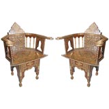 Pair of Morrocan Arm Chairs